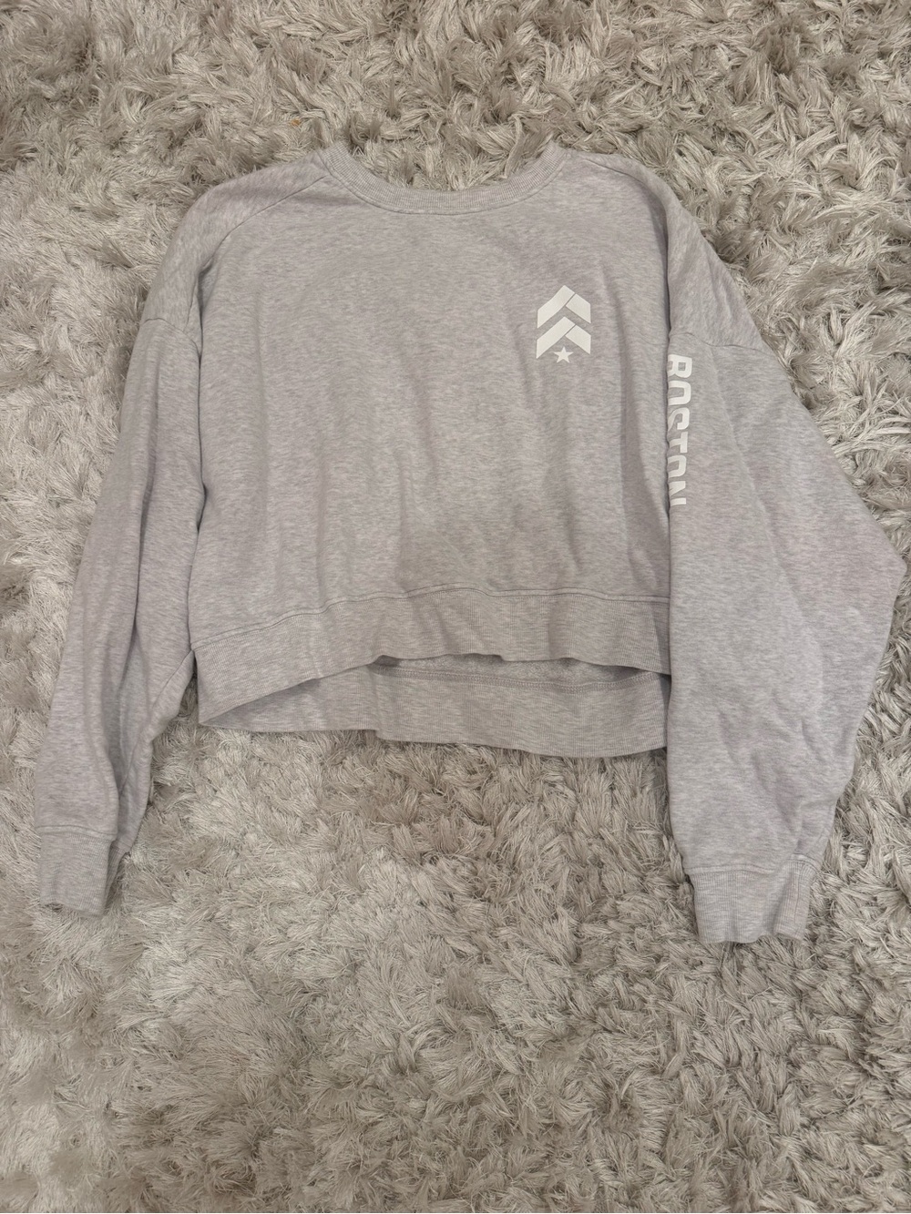 Barry’s Boston Light Gray Women's Sweatshirt - M/L